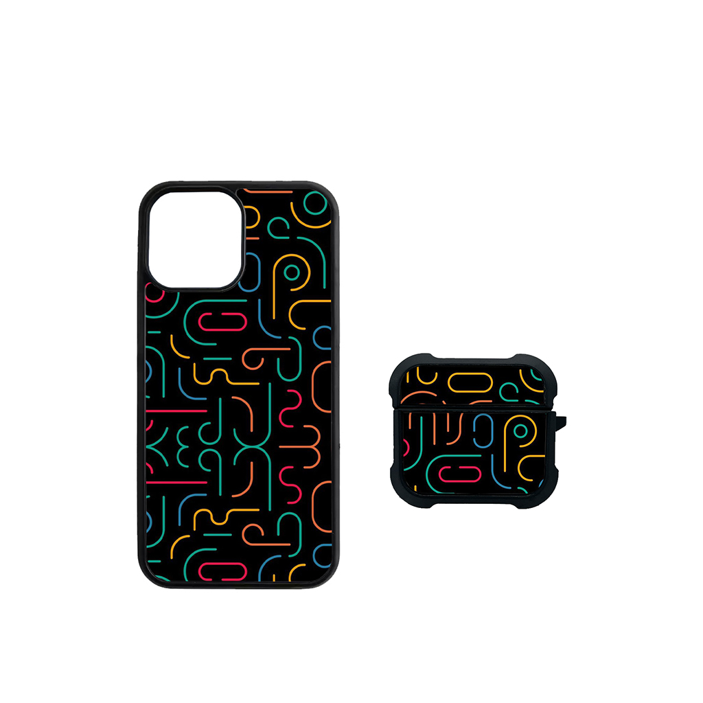 Combo Ốp lưng iPhone và Case AirPods Chống sốc Unique Case CB514