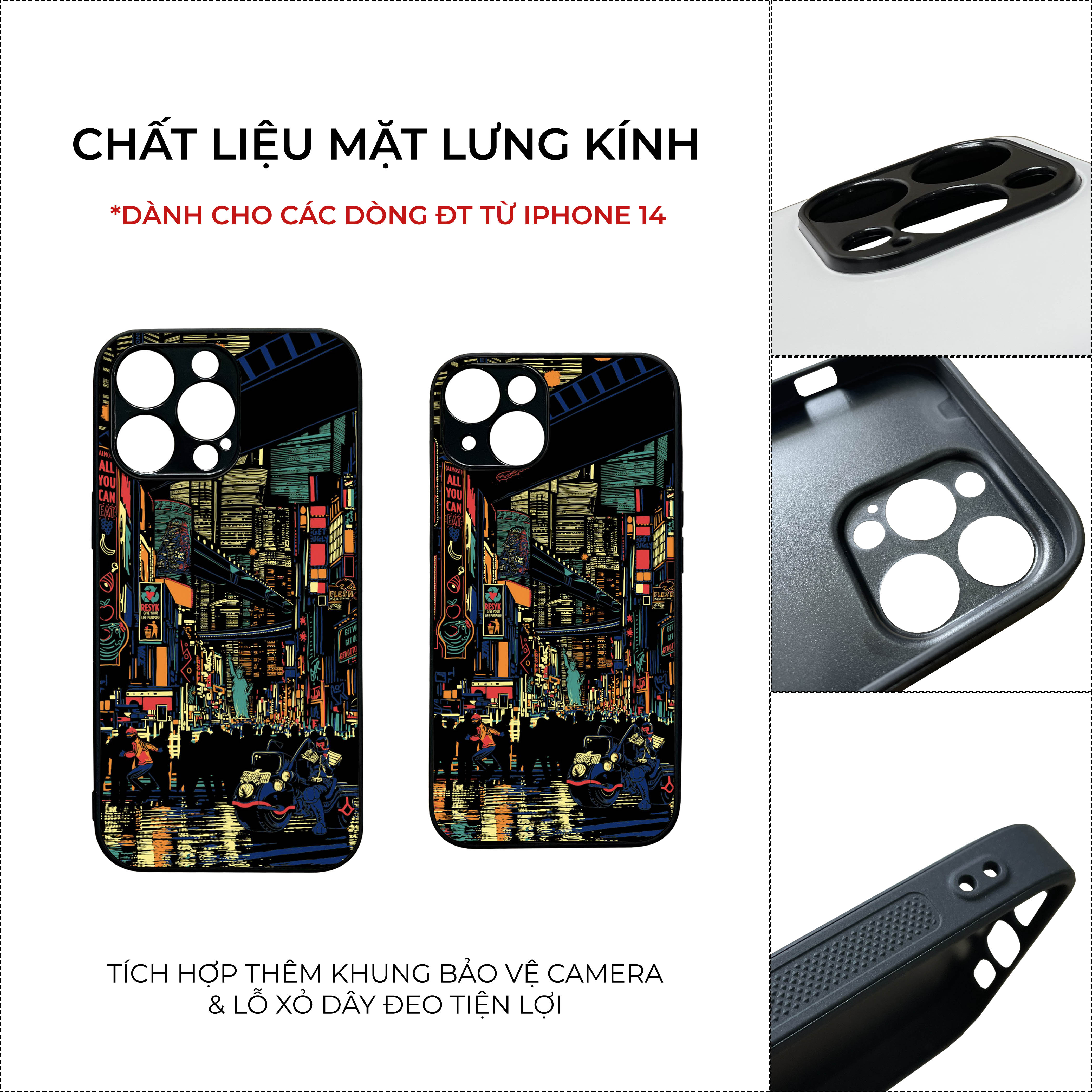 Ốp lưng điện thoại iPhone Unique Case CHAT035