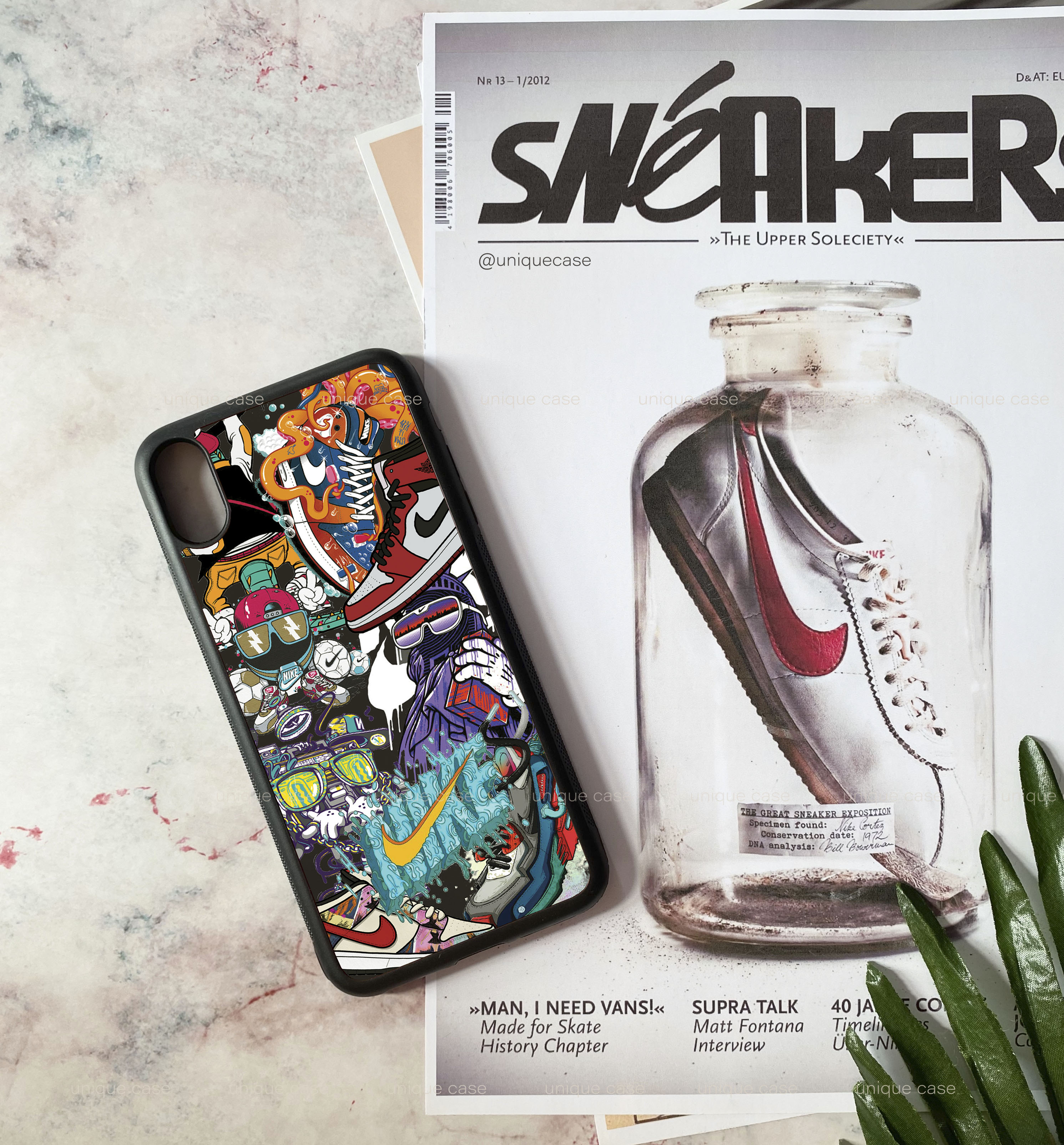 Ốp lưng điện thoại iPhone Unique Case SNK101