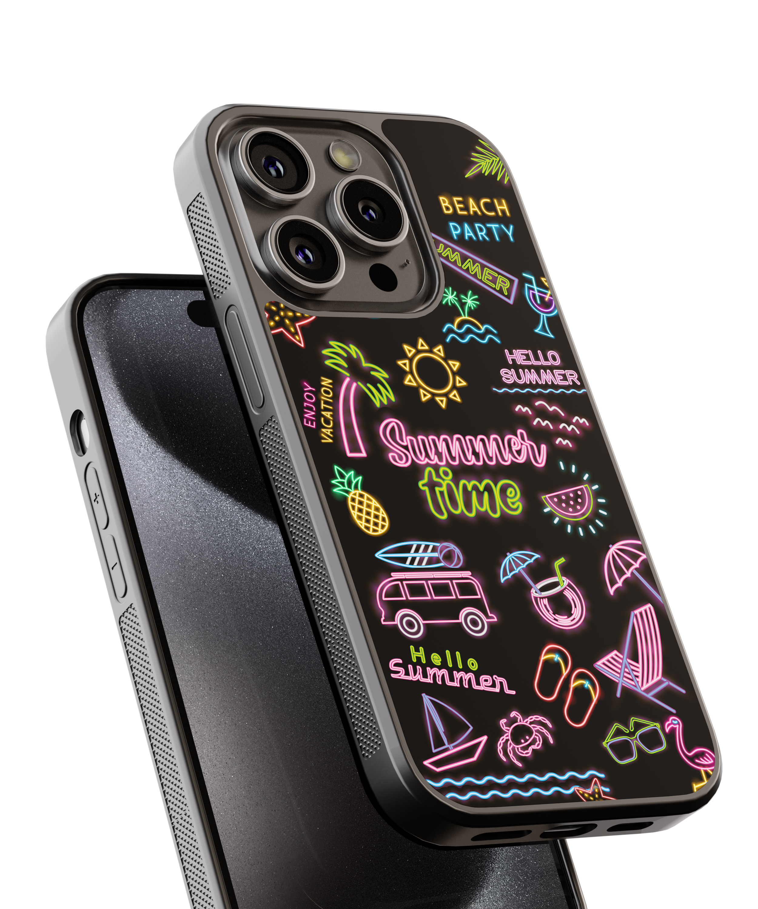 Ốp lưng Unique Case dành cho điện thoại iPhone Neon Summer Collection NEON061 in họa tiết mùa hè