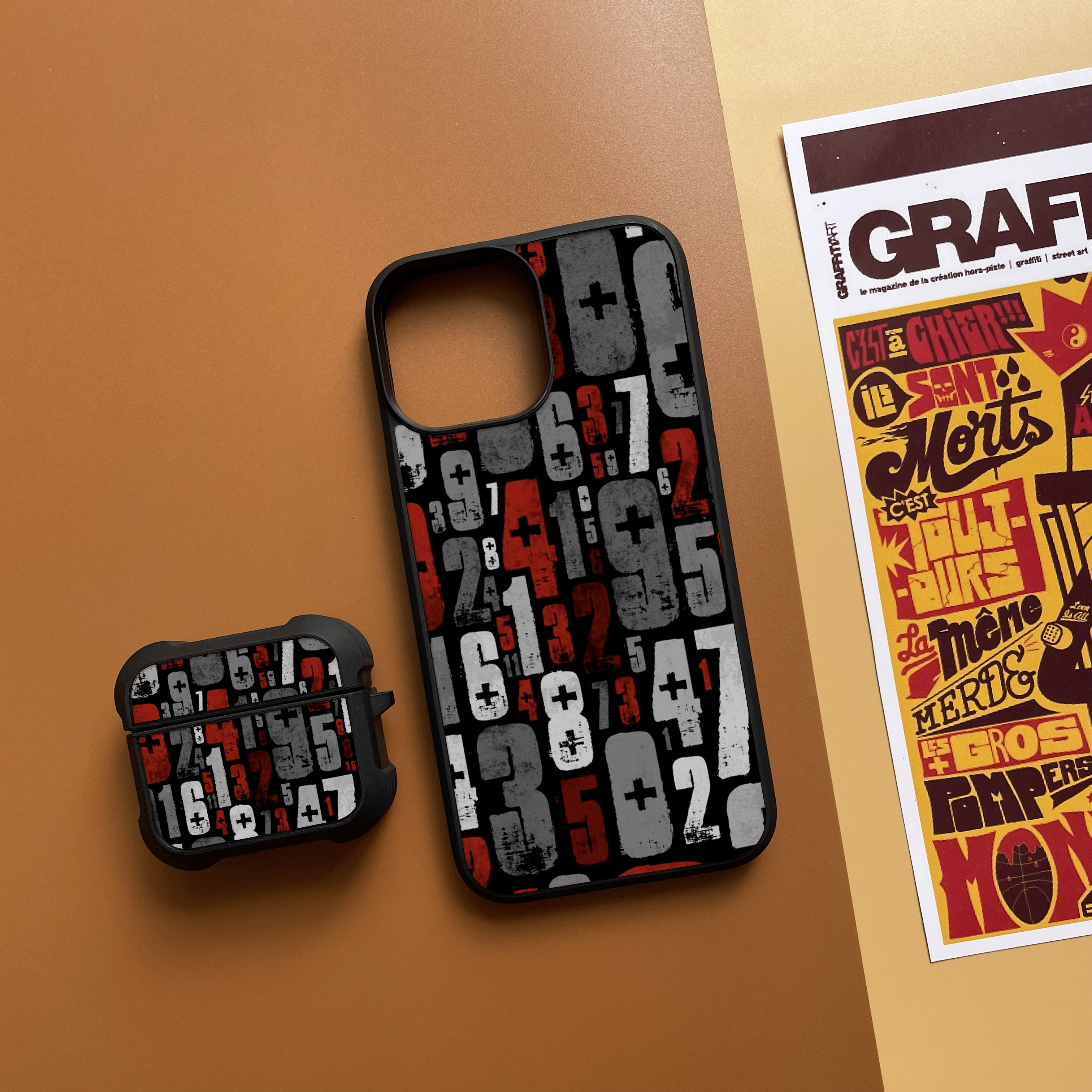 Combo Ốp lưng iPhone và Case AirPods Chống sốc Unique Case CB513