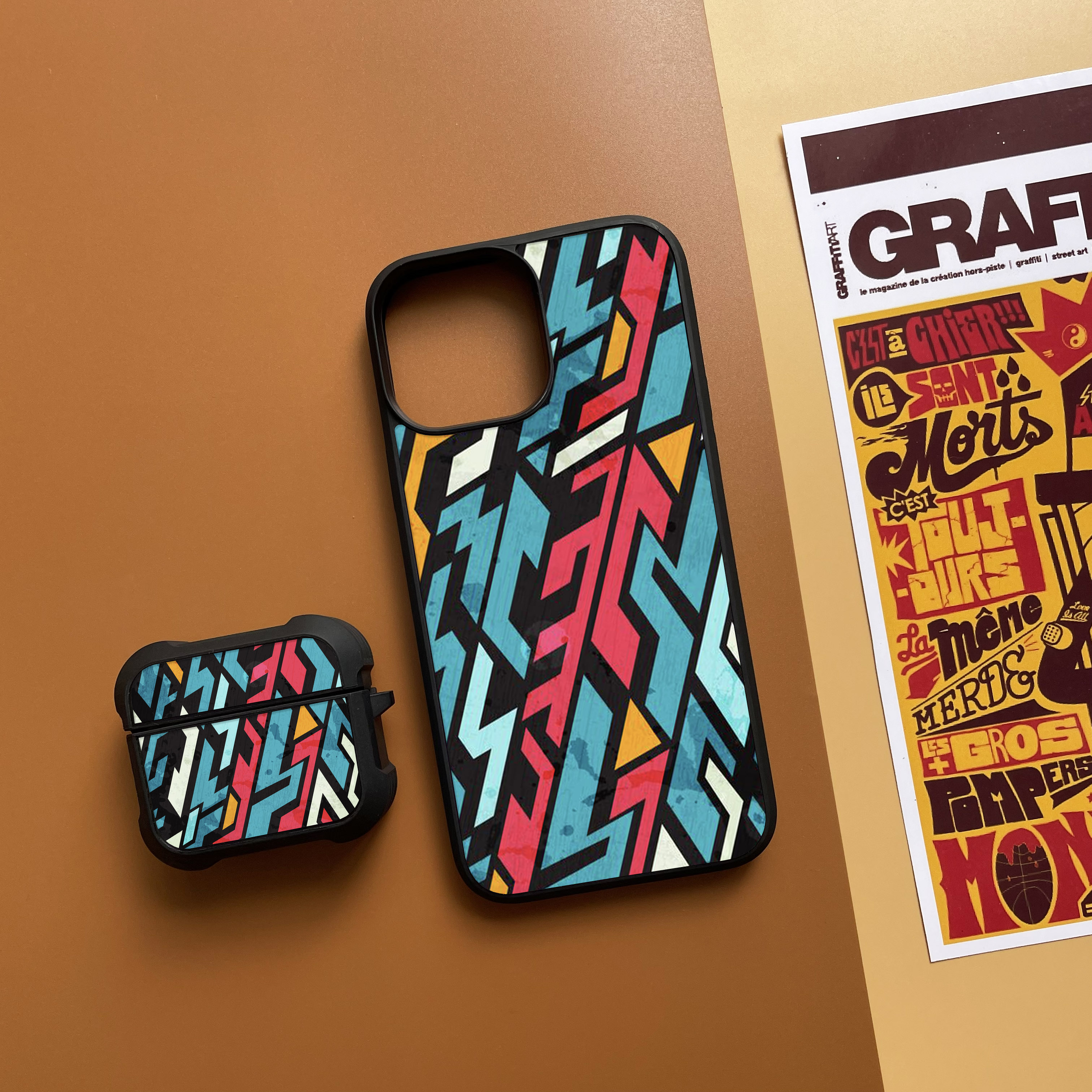 Combo Ốp lưng iPhone và Case AirPods Chống sốc Unique Case CB508