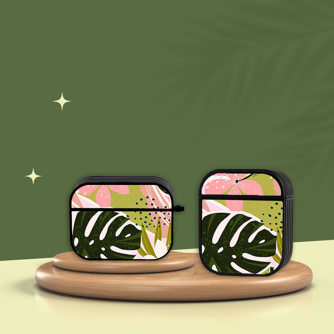 Combo Ốp lưng iPhone và Case AirPods Tropical Oops OPCBA045