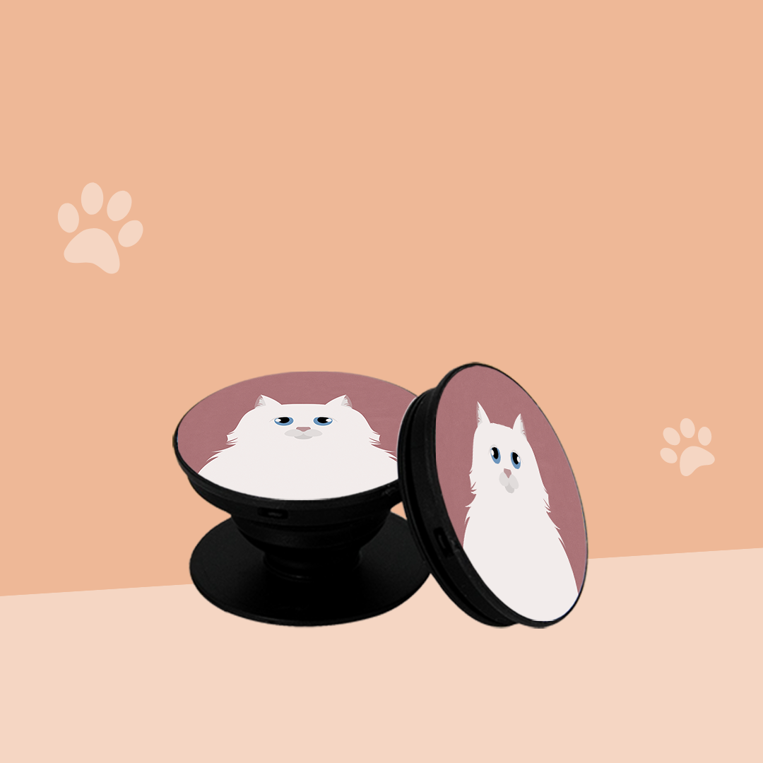 Giá đỡ điện thoại Giá đỡ điện thoại Meow in hình mèo Oops Case OPPSK038
