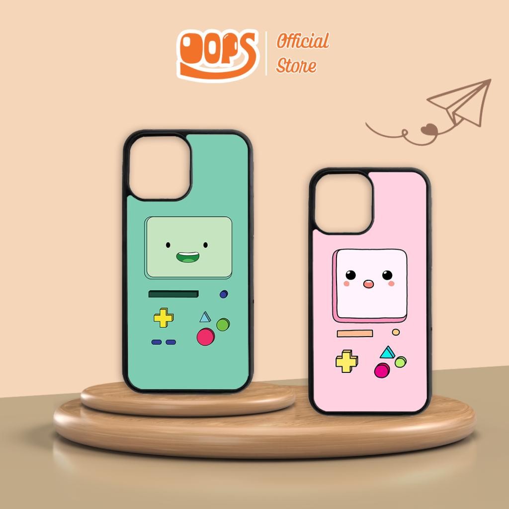 Ốp lưng couple dành cho điện thoại iPhone Oops Case cặp đôi nam nữ OPCA064 in hình máy chơi game cầm tay Nintendo