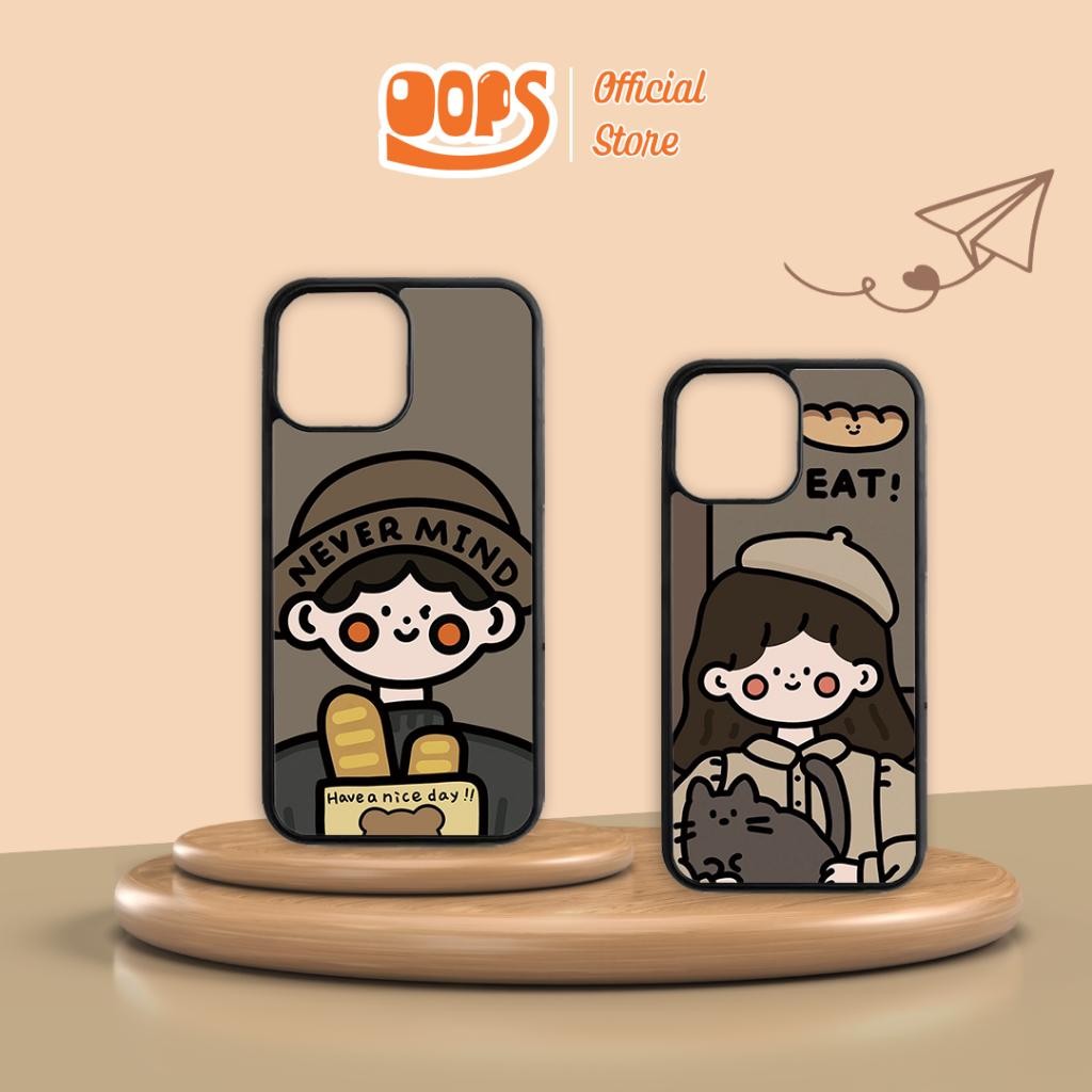 Ốp lưng couple dành cho điện thoại iPhone Oops Case cặp đôi nam nữ OPCA061