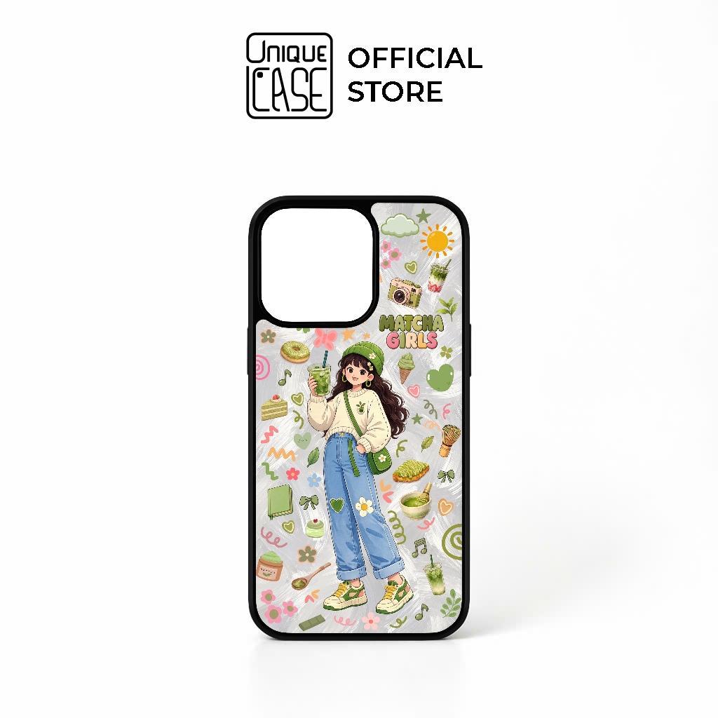 Ốp lưng Unique Case dành cho iPhone in hình Matcha Girls WOM057