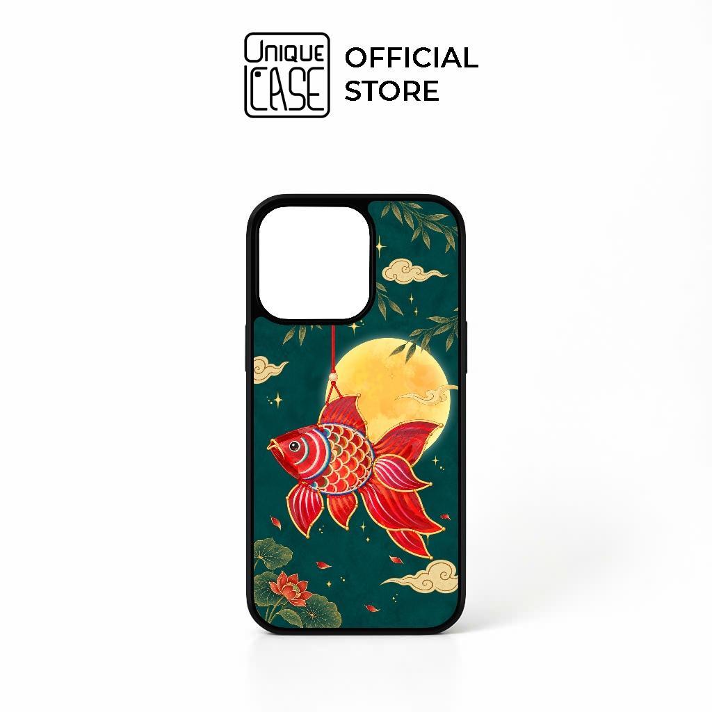 Ốp lưng Unique Case dành cho iPhone in hình lồng đèn cá chép MIA027
