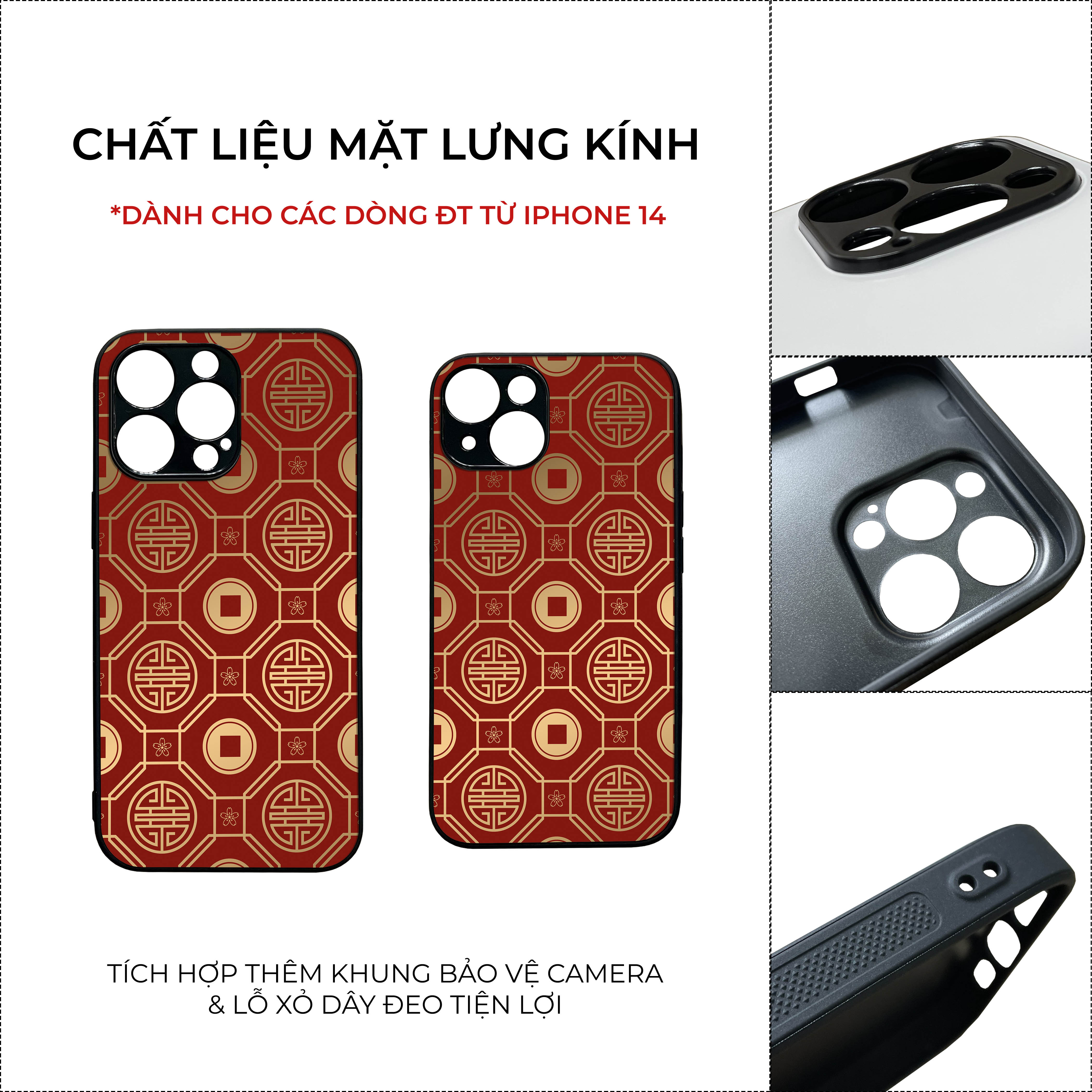 Ốp lưng điện thoại Unique Case dành cho iPhone TET052