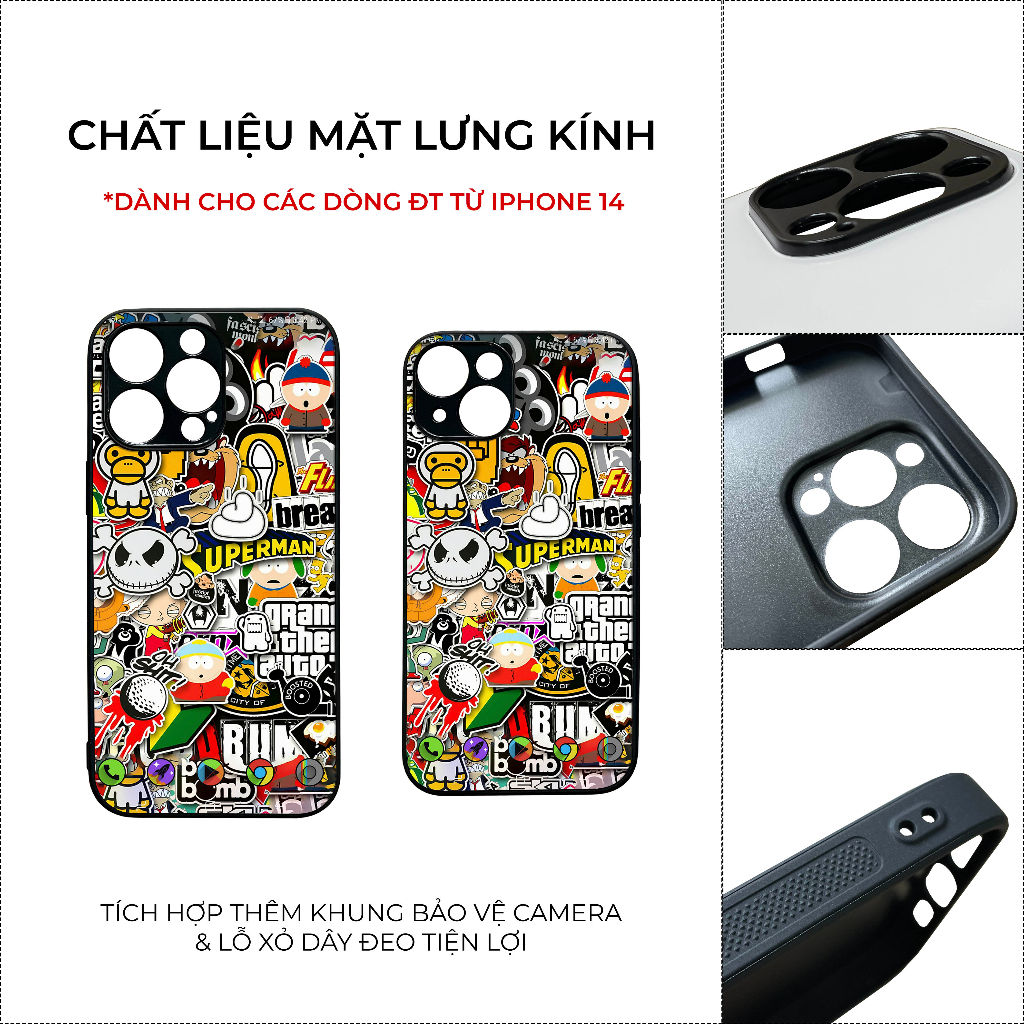 Ốp lưng Unique Case dành cho iPhone Chất CHAT048