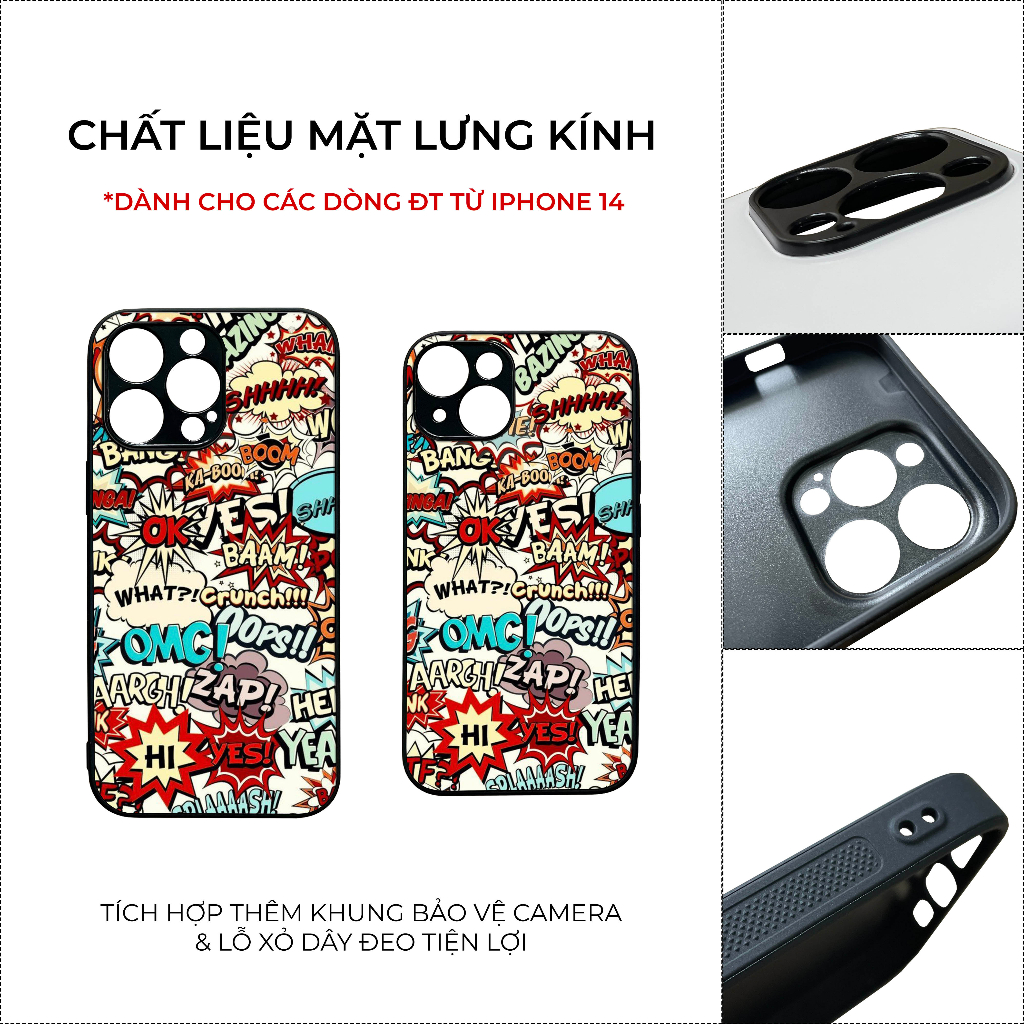 Ốp lưng Unique Case dành cho iPhone CHAT050