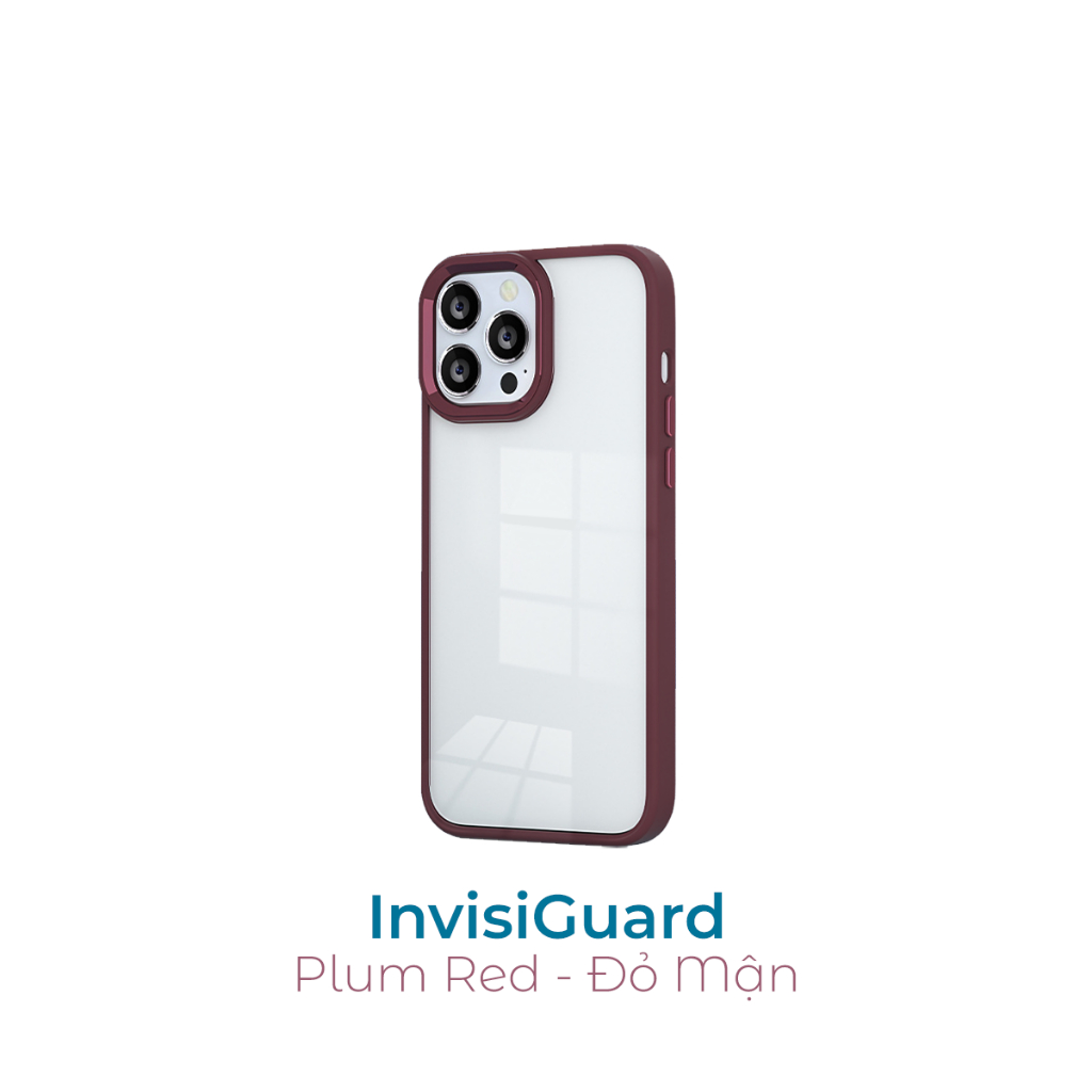 Ốp lưng điện thoại Unique Case trong cho iPhone 14 / 14 Plus / 14 Pro / 14 Pro Max InvisiGuard hỗ trợ sạc không dây IG14