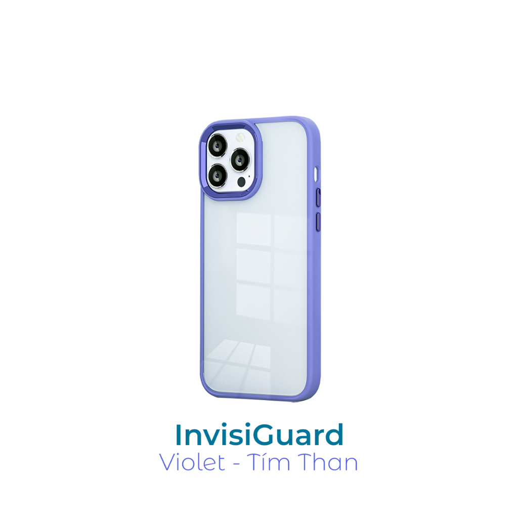 Ốp lưng điện thoại Unique Case trong cho iPhone 14 / 14 Plus / 14 Pro / 14 Pro Max InvisiGuard hỗ trợ sạc không dây IG14