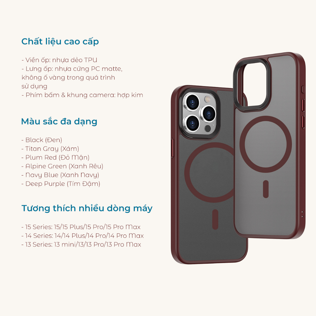 Ốp lưng điện thoại chống sốc Unique Case dành cho 14 / 14 Plus / 14 Pro / 14 Pro Max InvisiGuard IG14MS