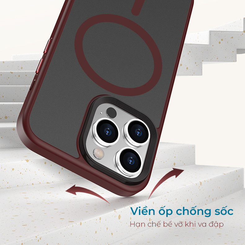 Ốp lưng điện thoại chống sốc Unique Case dành cho 14 / 14 Plus / 14 Pro / 14 Pro Max InvisiGuard IG14MS