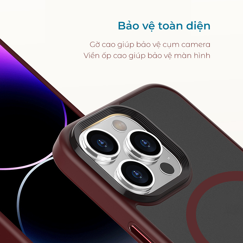 Ốp lưng điện thoại chống sốc Unique Case dành cho 14 / 14 Plus / 14 Pro / 14 Pro Max InvisiGuard IG14MS