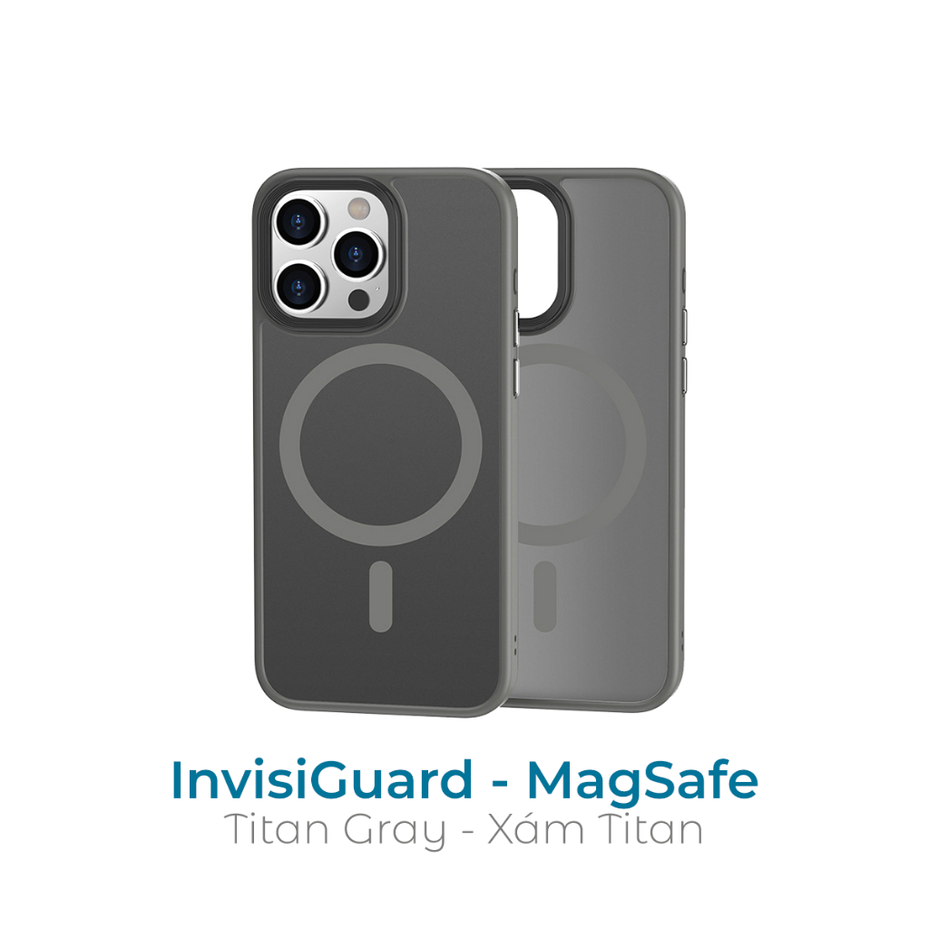 Ốp lưng điện thoại chống sốc Unique Case dành cho 15 / 15 Plus / 15 Pro / 15 Pro Max InvisiGuard IG15MS