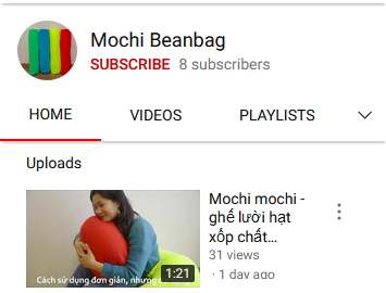 video Mochibeanbag