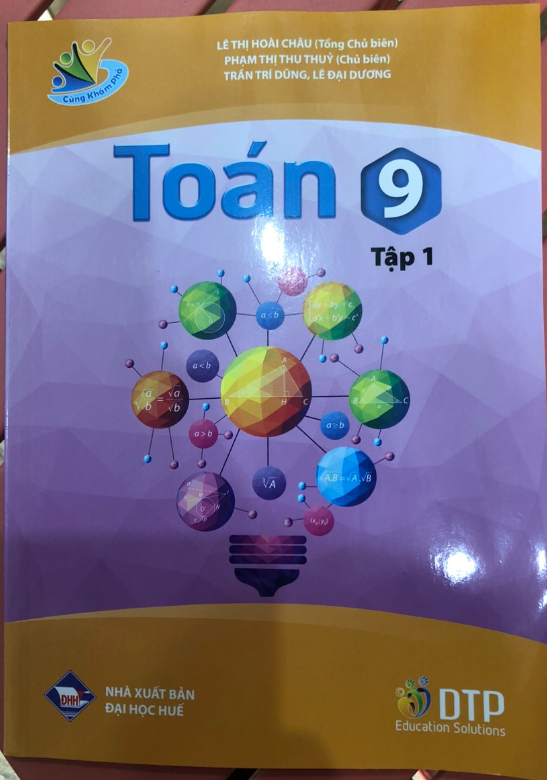 Toán 9 Sách bài học Tập 1