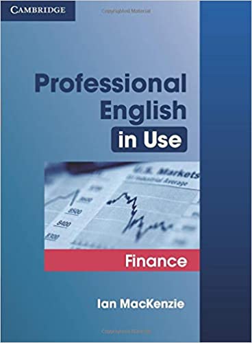Professional English in Use Finance 1st