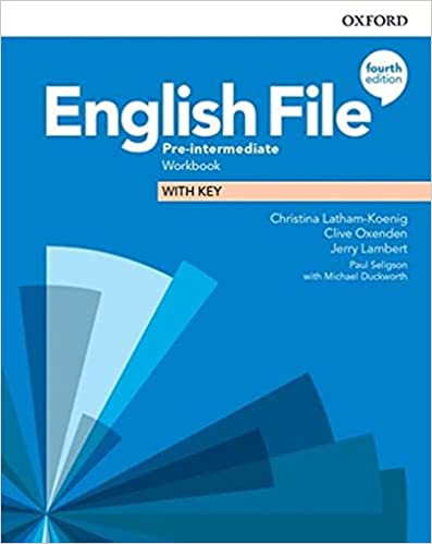 nglish File: 4th Edition Pre-Intermediate. Workbook with Key Paperback