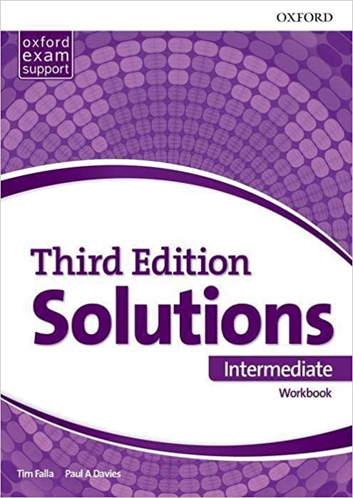 Solutions 3rd Edition Intermediate. Workbook 3rd Revised edition