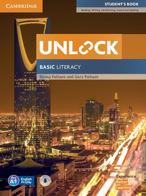 Unlock Basic Literacy Student's Book with Downloadable Audio Student Edition