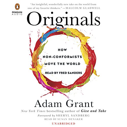 Originals: How Non-Conformists Move the World Audible Logo Audible
