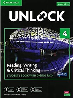Unlock Level 4 Reading, Writing and Critical Thinking Student's Book with Digital Pack 2nd Edition