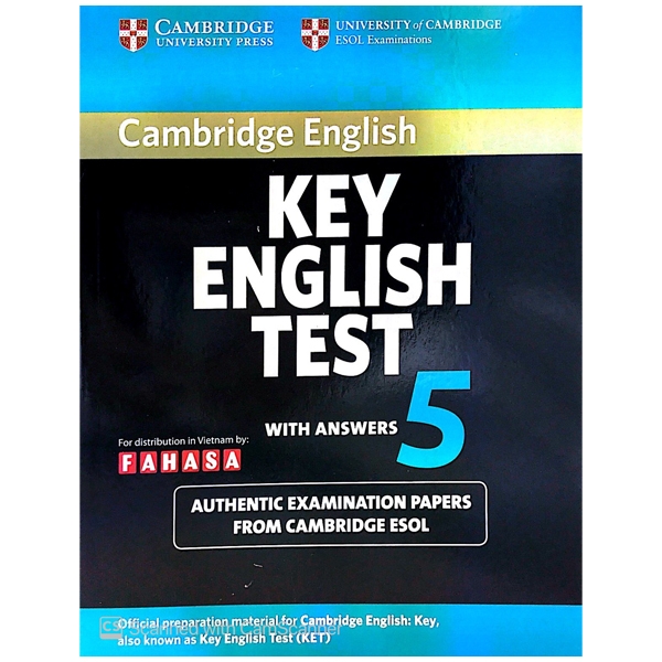 Key English Test 5 with Answers FAHASA Reprint Edition -