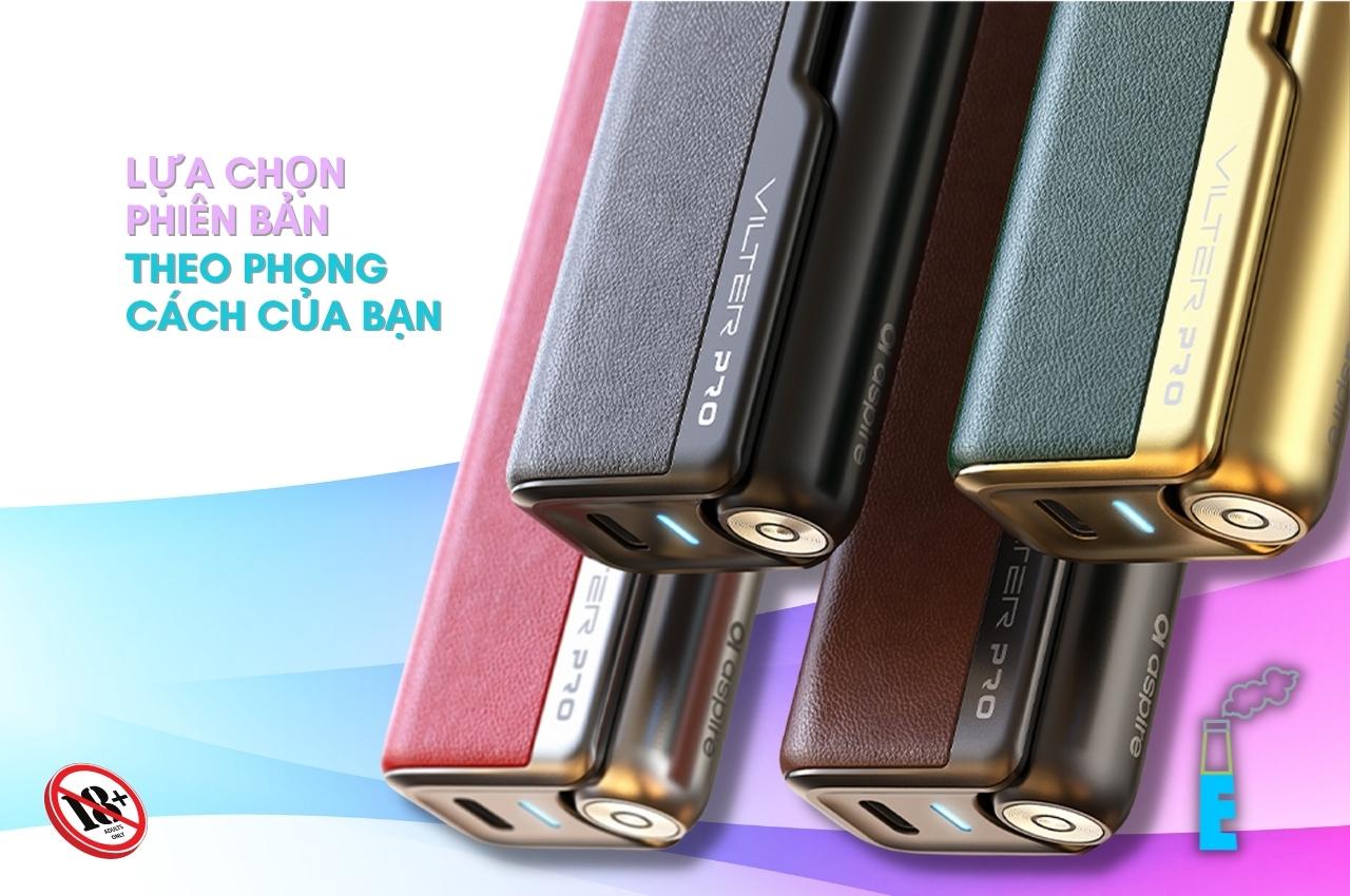 Màu sắc thời trang cá nhân hóa theo sở thích của chủ nhân, bạn có thể lựa chọn cho mình một phiên bản cho riêng mình