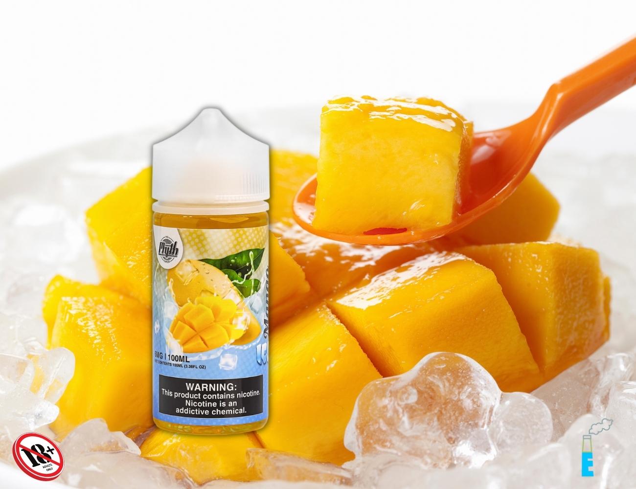 Mango Ice của The Myth Vapor sẽ đem đến cho bạn hương vị ngọt thanh từ những trái xoài chín đầy thơm ngon. Hương vị cổ điển và quen thuộc nhưng không hề gây ngán, mà trái lại, hết sức quyến rũ và tươi tắn, từng chút ngọt nhẹ đi kèm chua chua được ủ trong đá lạnh khiến những hơi hút đầy hương vị và sảng khoái.