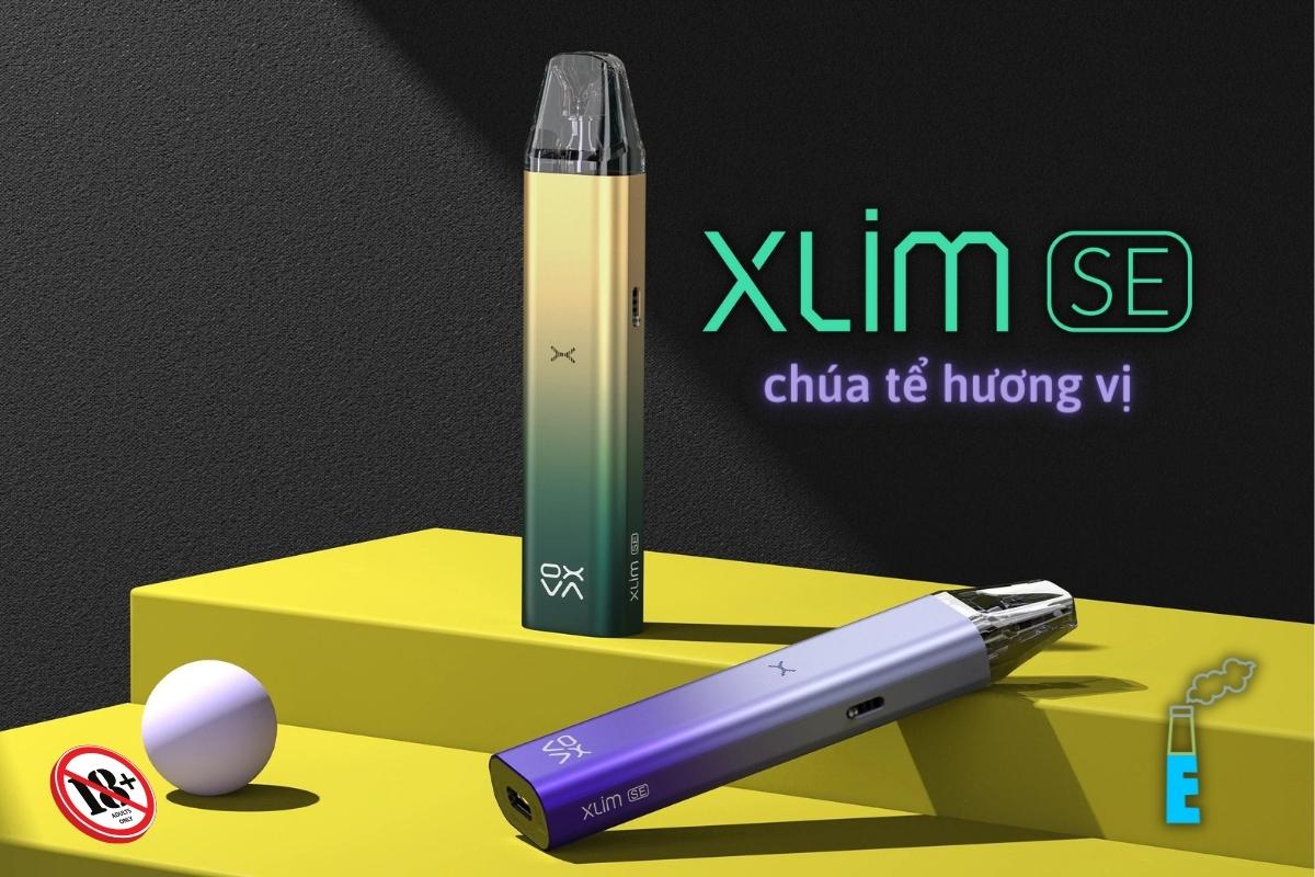 Xlim SE by OXVA, chúa tể hương vị với thiết kế gọn gàng, tối ưu mọi công năng và không cần sử dụng nút bấm vật lý.