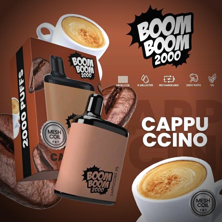 pod một lần sạc được boom boom