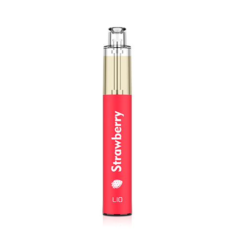 Lio disposable pod 1200 hơi strawberry dâu tây mát ngọt