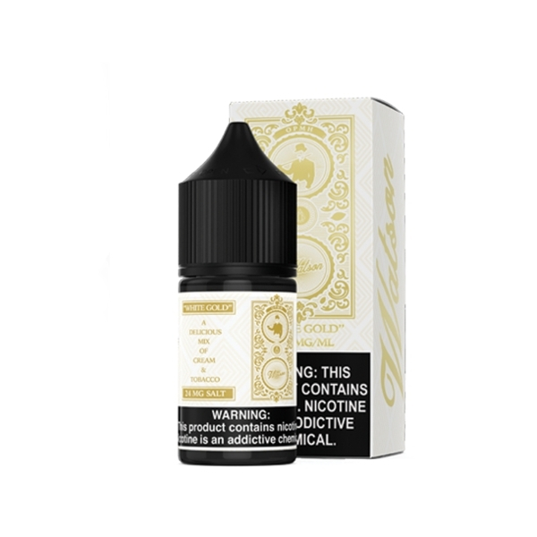 Watson Salts White Gold, Thuốc Lá Kem đến từ OPMH chính hãng 30ml | E-Vape  VN