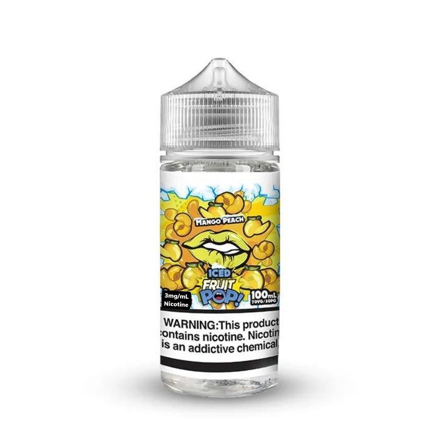 XOÀI ĐÀO • ICED FRUIT POP! MANGO PEACH • Freebase (100ml) by SPARK DISTRIBUTION