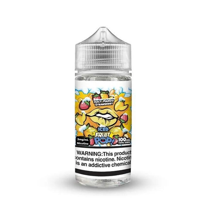 XOÀI DÂU • ICED FRUIT POP! JUICY MANGO STRAWBERRY • Freebase (100ml) by SPARK DISTRIBUTION