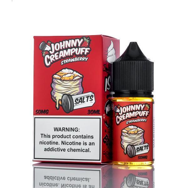 Johnny Creampuff Strawberry, tinh dầu salt nicotine Johnny bánh dâu 35mg 30ml