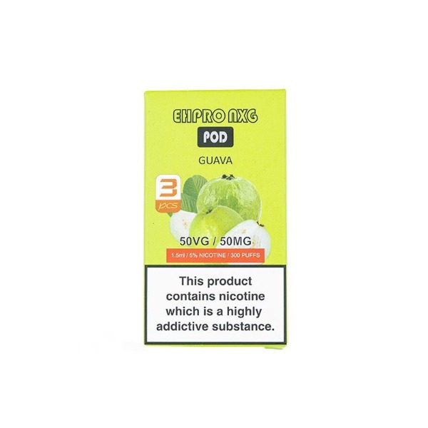 đầu pod nxg vị ổi, nxg guava