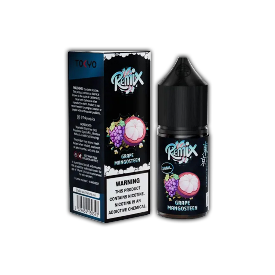 Tinh dầu Tokyo Remix Salt - Remix grape mangosteen