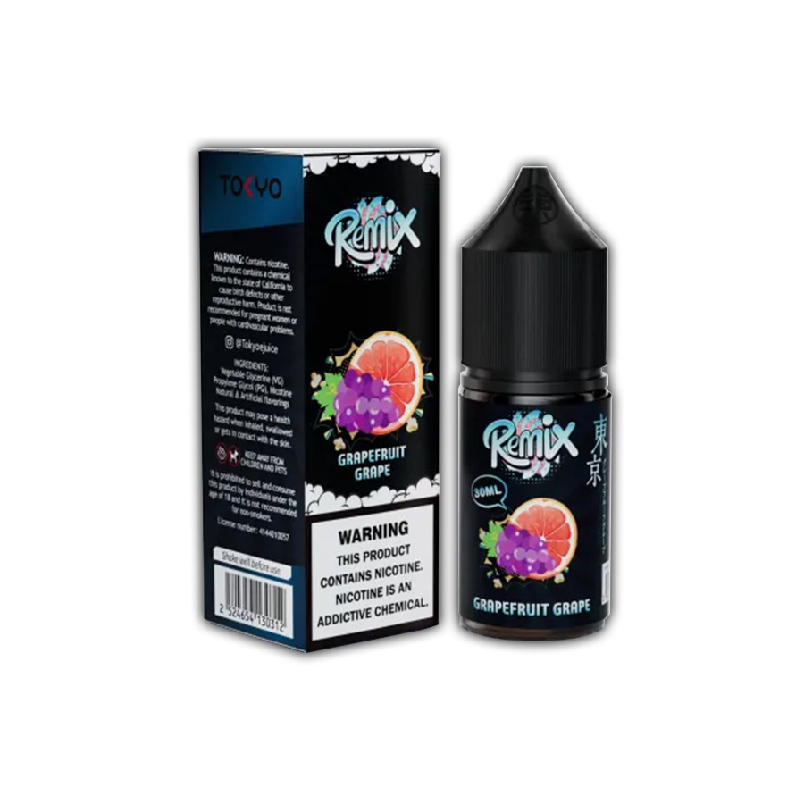 Tinh dầu Tokyo Remix Salt - Remix grapefruit grape