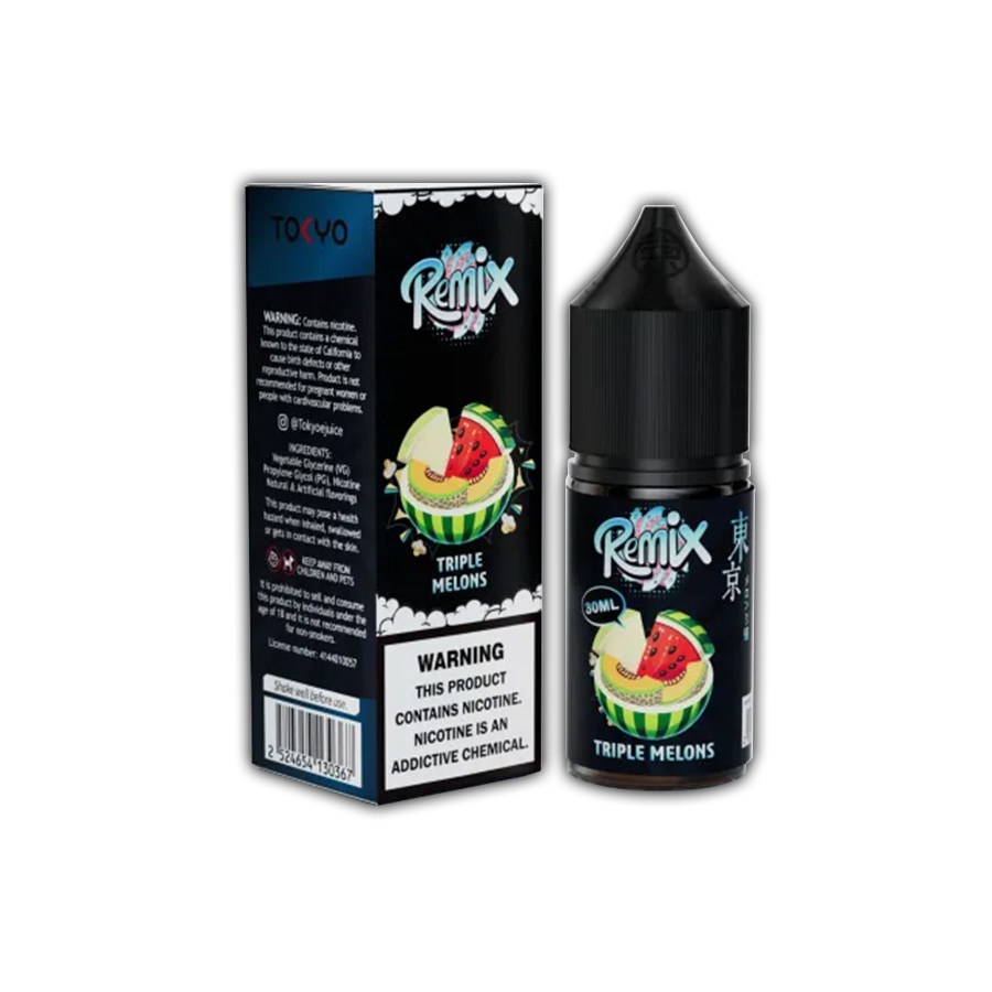 Tinh dầu Tokyo Remix Salt - Remix triple melons