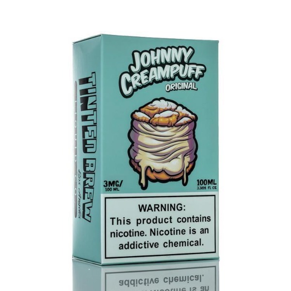 Johnny Creampuff Original, tinh dầu freebase vị bánh su kem 6mg 100ml