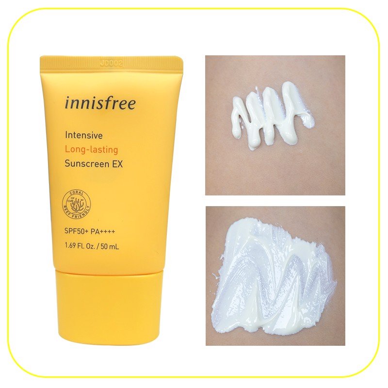 Kem Chống Nắng Lâu Trôi Innisfree Intensive Long-Lasting Sunscreen SPF50+/PA+++ 50ml