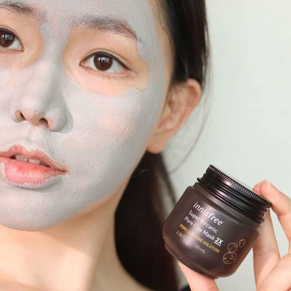 Mặt Nạ Đất Sét Innisfree Super Volcanic Pore Clay Mask 2X