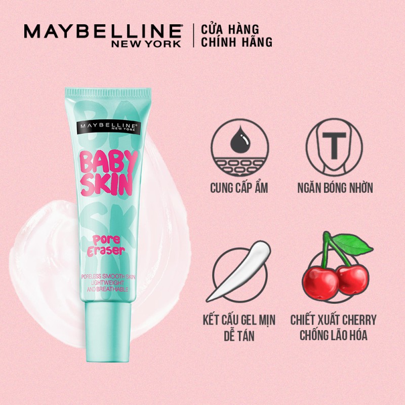 Kem Lót Maybelline New York Baby Skin Pore Eraser Primer 22ml