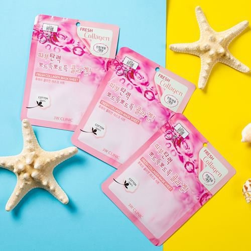 Mặt Nạ 3W Clinic Collagen Fresh Mask Sheet 