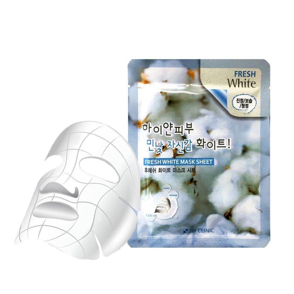 Mặt Nạ 3W Clinic White  Fresh Mask Sheet