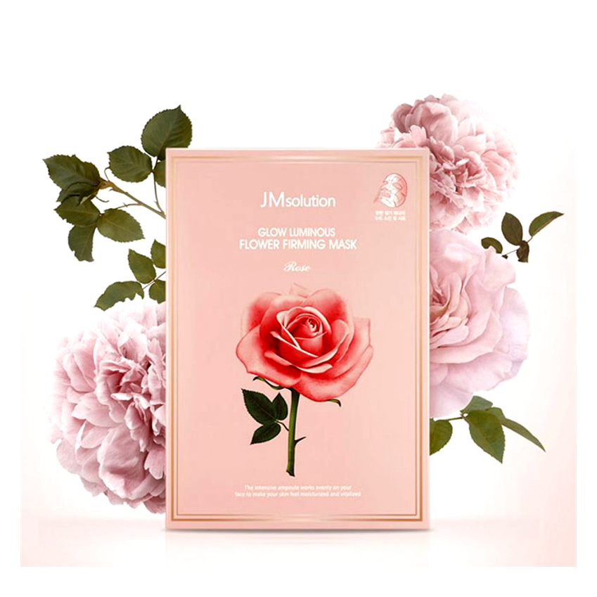  Mặt Nạ Hoa Hồng Cấp Ẩm Và Dịu Da JM Solution Glow Luminous Flower Firming Mask